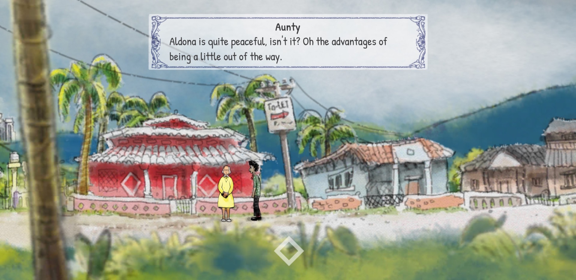 Muse de Goa, a mobile game on living in a village in Goa