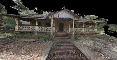 One of the numerous Goan artefacts photogrammetried during the project