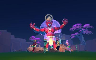 Virtual Reality film on the Narkasur Festival