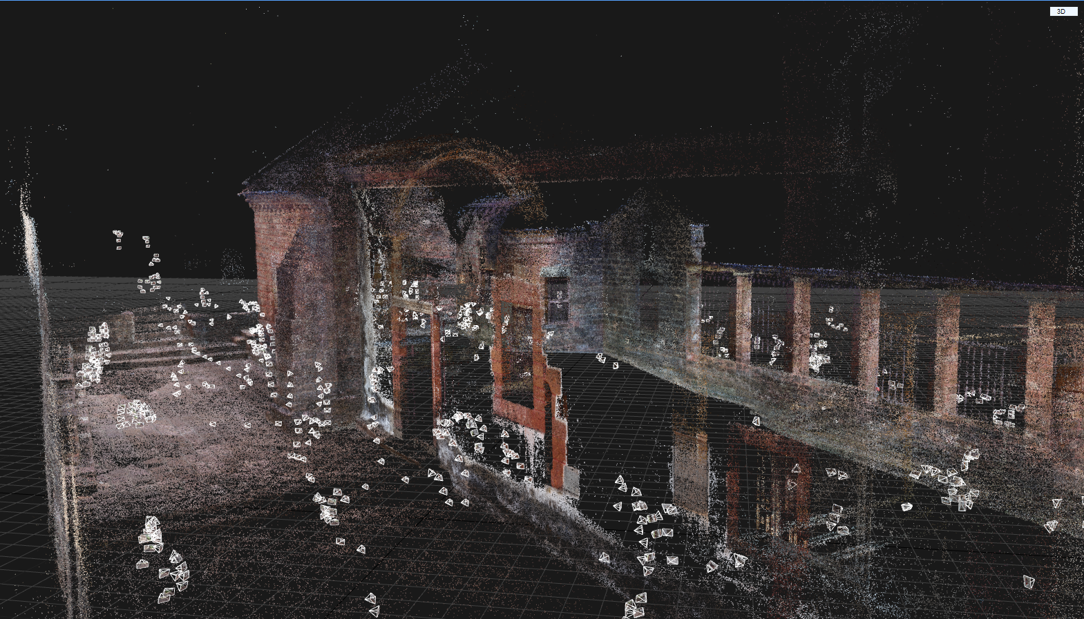 Photogrammetry of a Portugese-era church