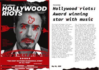 Spreads from the zine