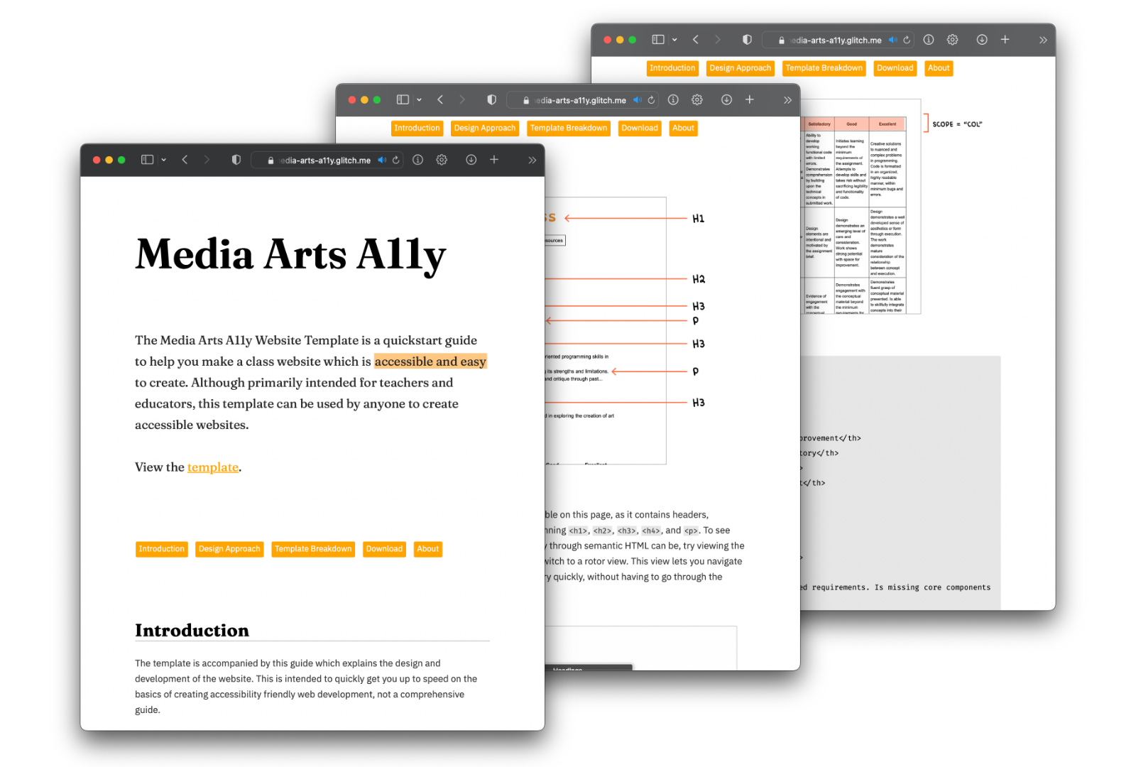 Media Arts A11y Website