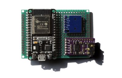 Initial prototype to test parts