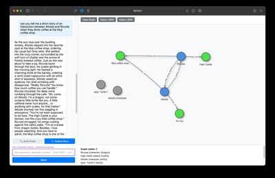 Story Builder interface