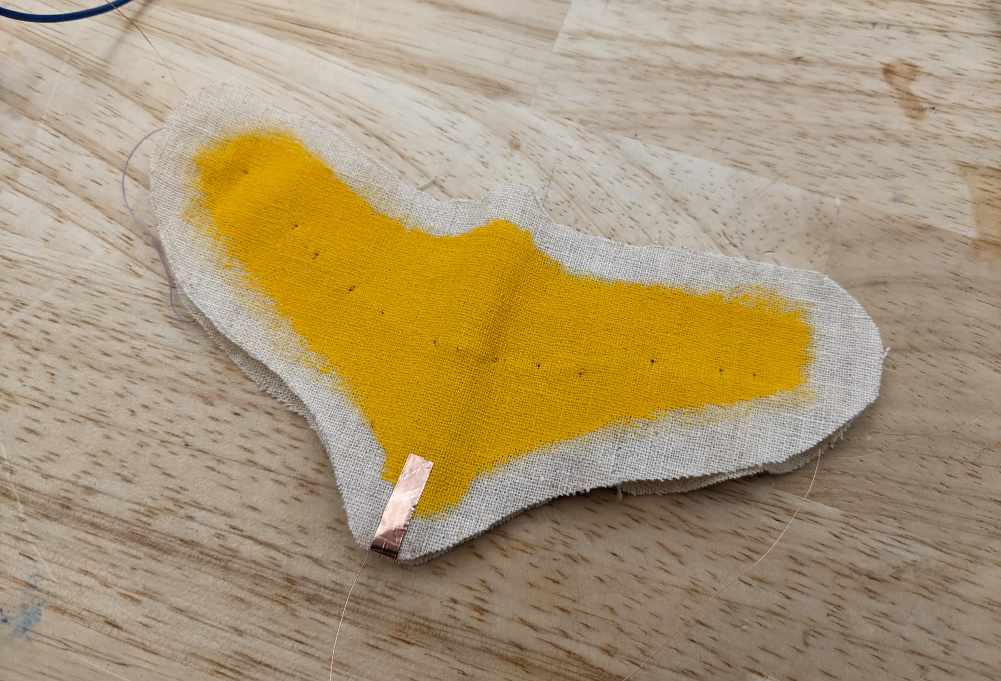 the moth remaining motionless, and yellow coloured